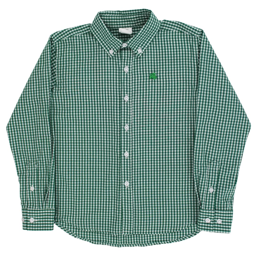 Roscoe Button Down Shirt - Kelly Check
