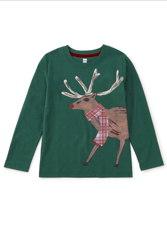 Holiday Deer Graphic Tee