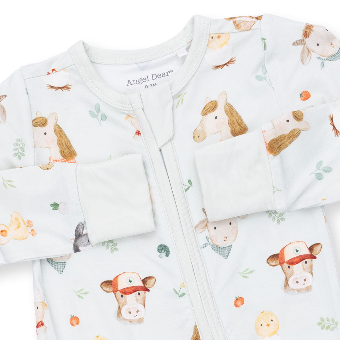 Baby Farm Faces Romper