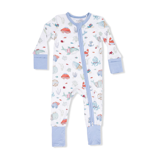 Convertible Romper- Sailor Sea Creatures