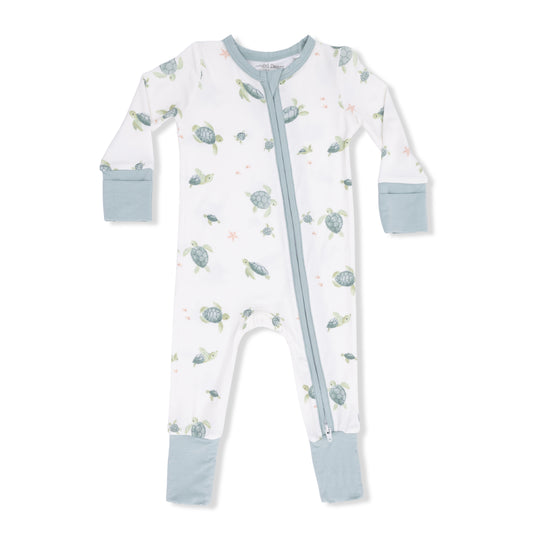 Convertible Romper- Sea Turtles
