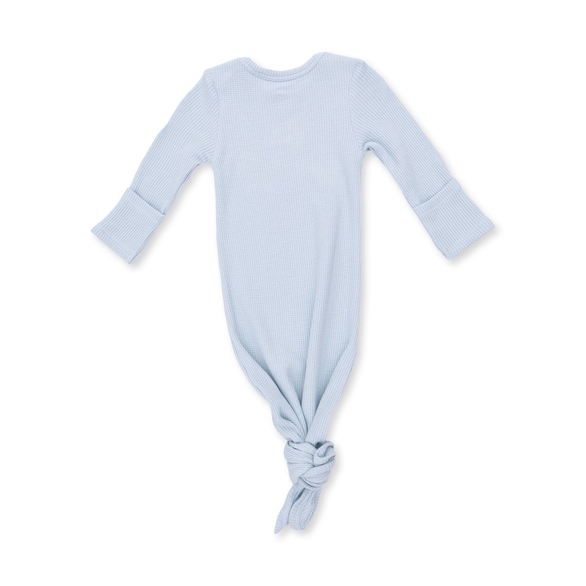 Knotted Gown and Knotted Hat- Solid Baby Blue
