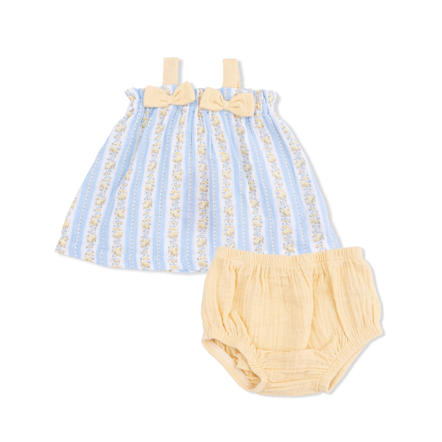 Top with Bows and Ruffle Leg Bloomer
