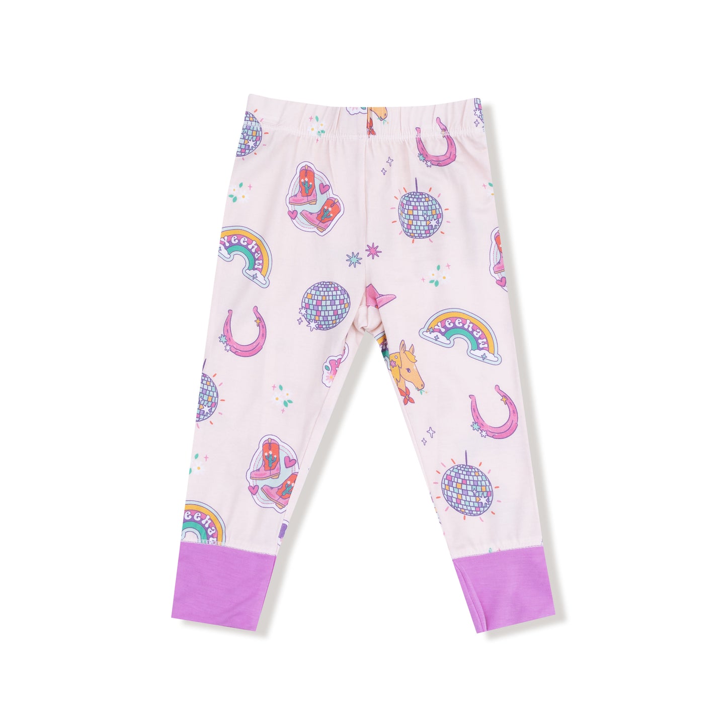 Disco Cowgirl Long Sleeve Loungewear Set