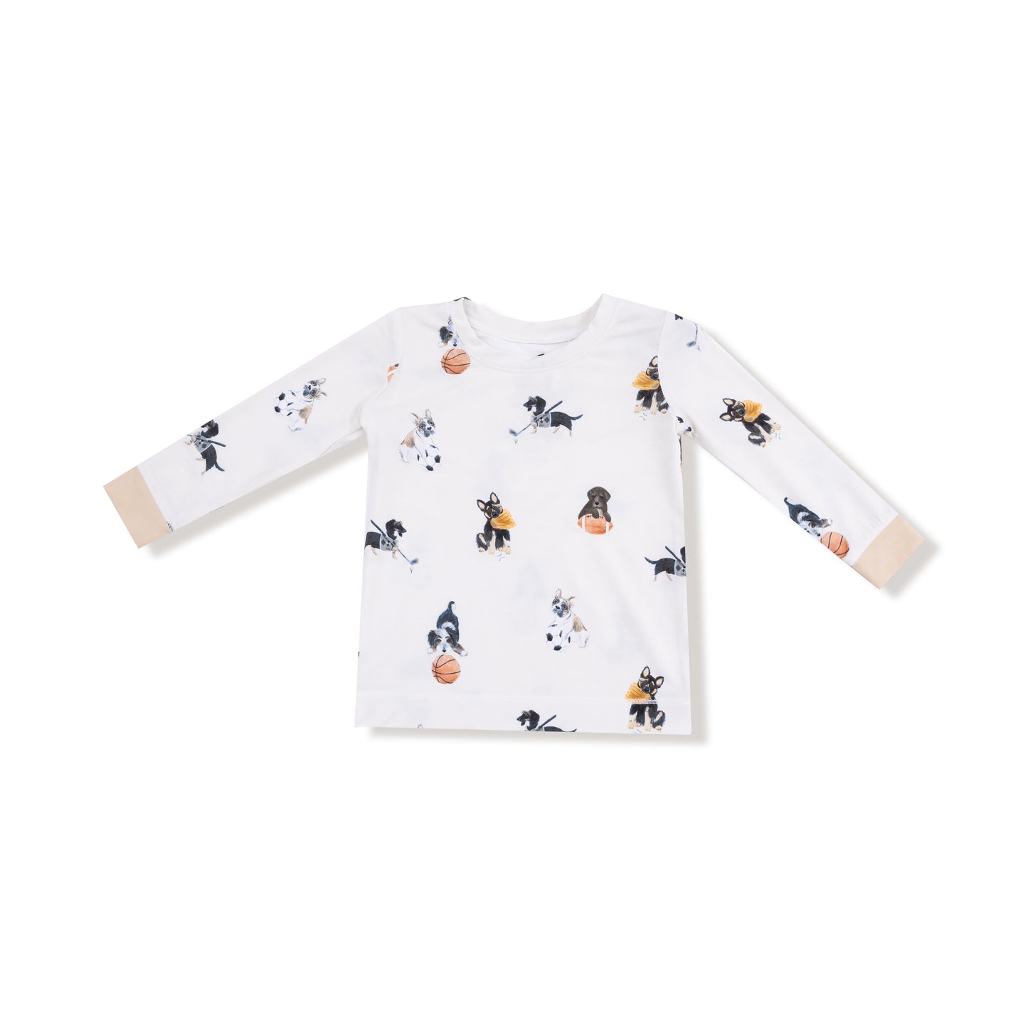 Sporty Puppies Long Sleeve Loungewear Set