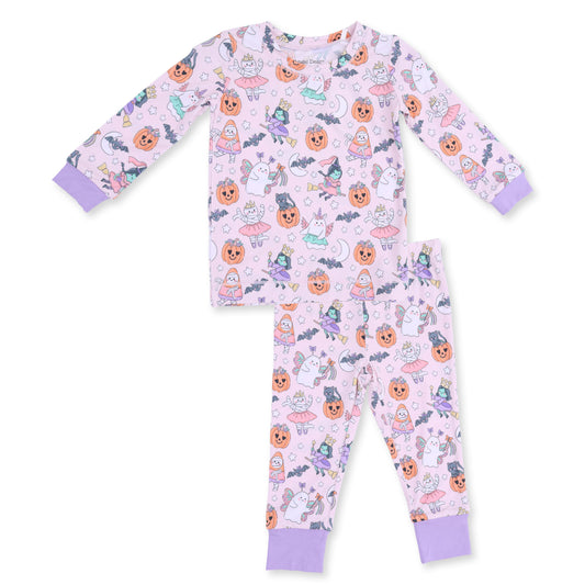 Long Sleeve Loungewear Set- Halloween Monster Dress Up