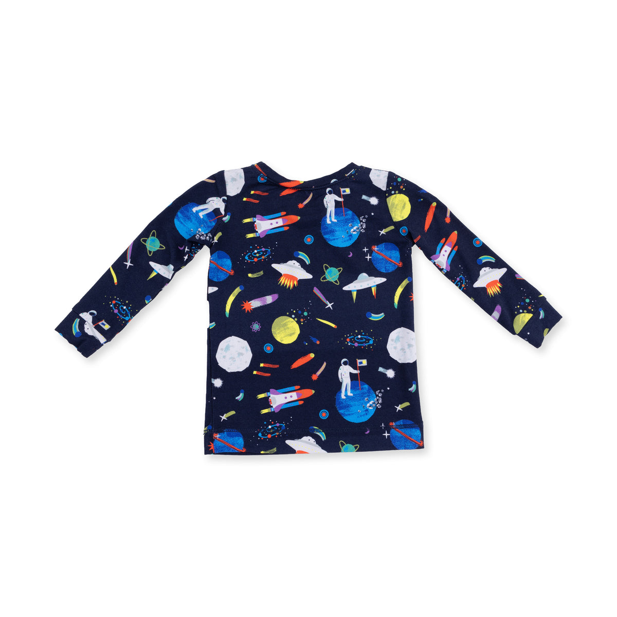 Long Sleeve Loungewear Set-Astronauts and Rockets