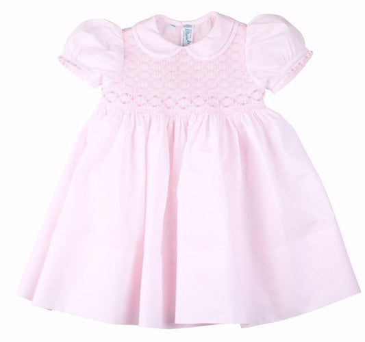 Collared Smocked Dress
