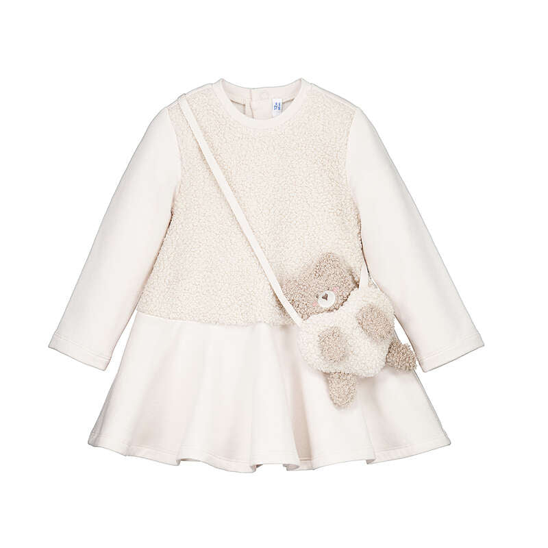 A-Line Dress w/ Teddy Bear Handbag