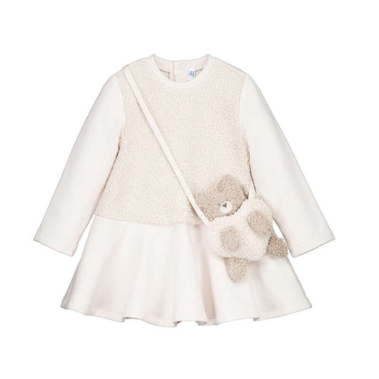 A-Line Dress w/ Teddy Bear Handbag