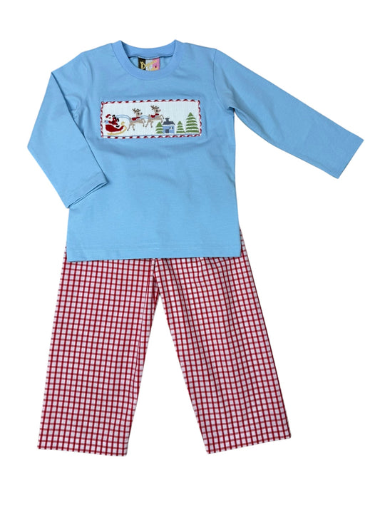 Santa's Coming Boys Pant Set