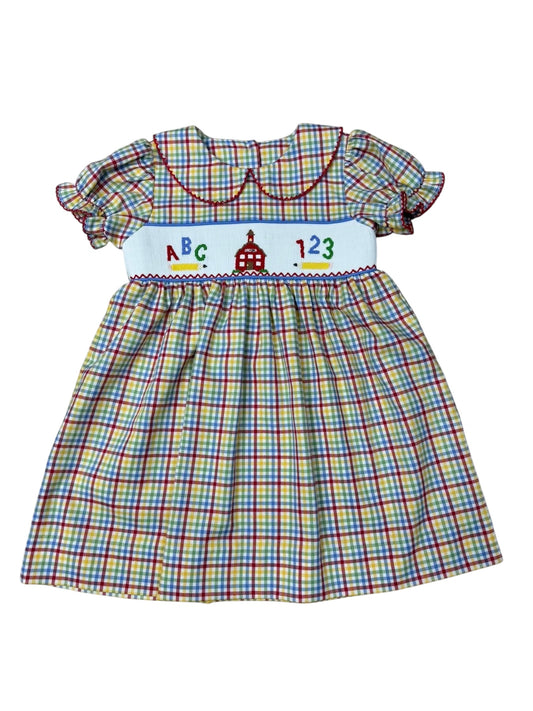 School Days Smocked Dress