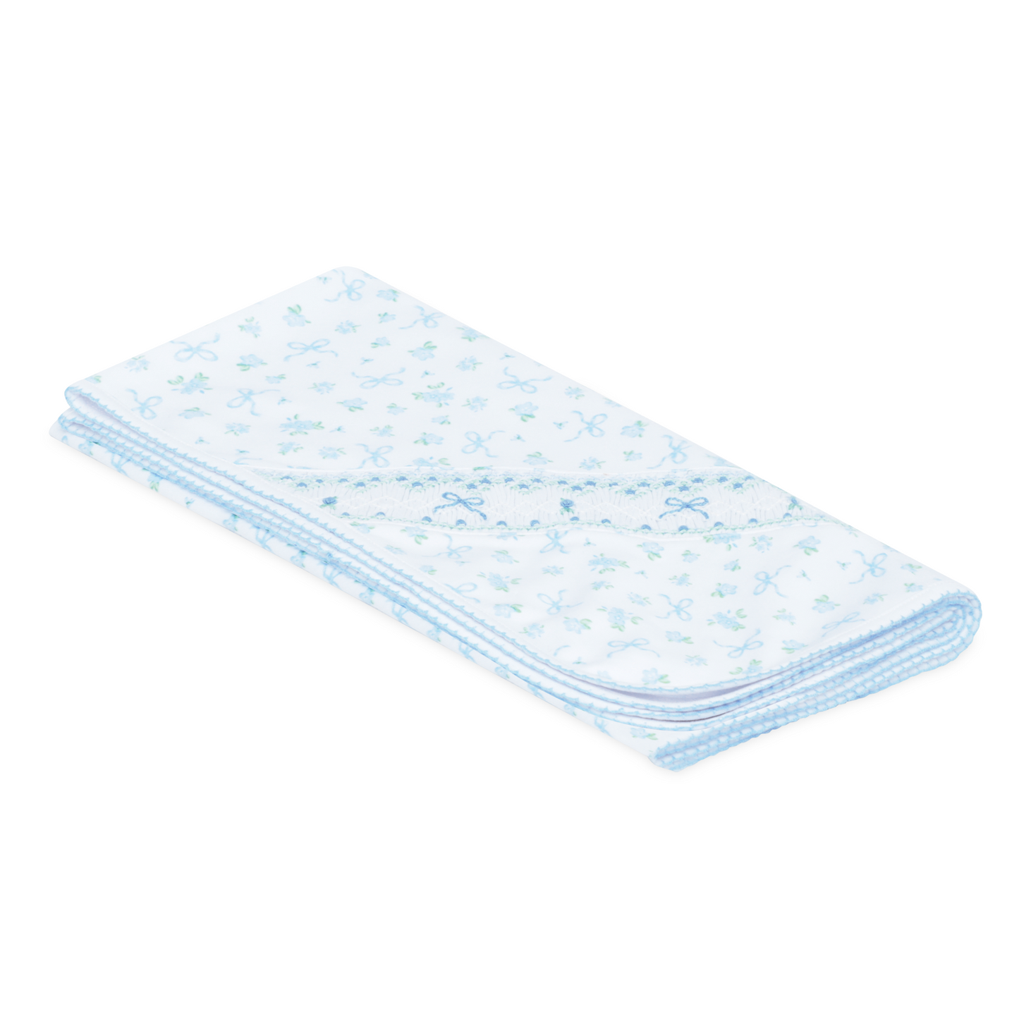 Eloise's Classics Smocked Receiving Blanket