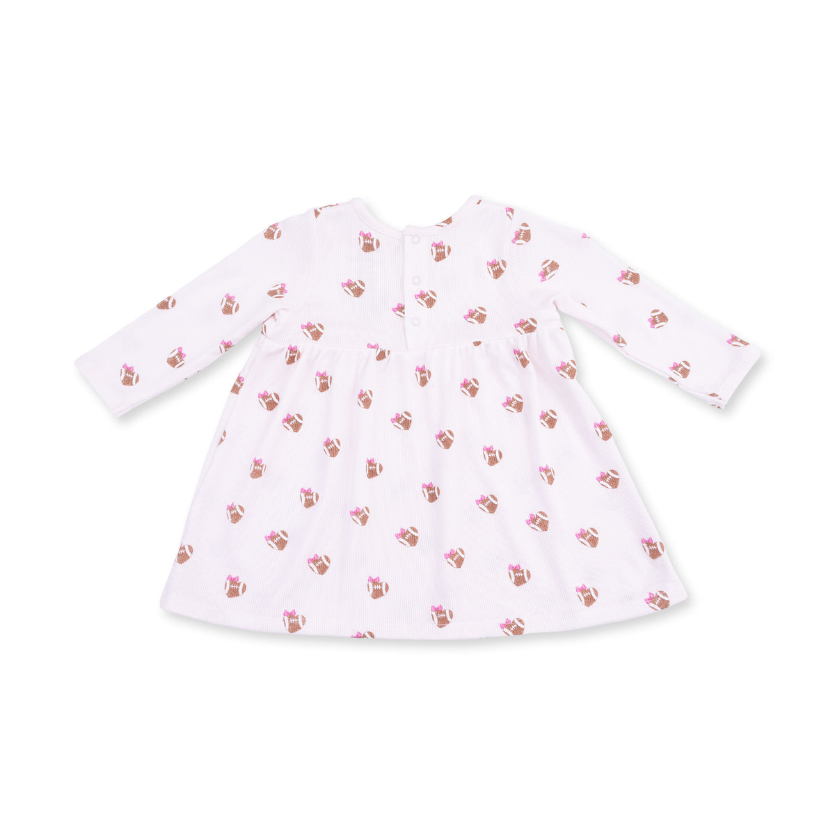 Simple Dress and Bloomer-Football Hearts