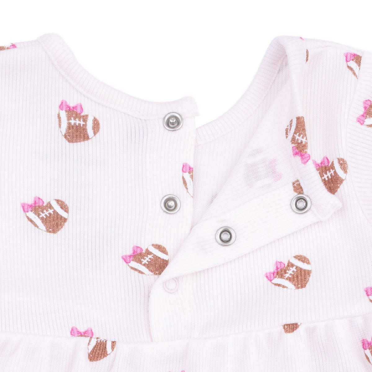 Simple Dress and Bloomer-Football Hearts