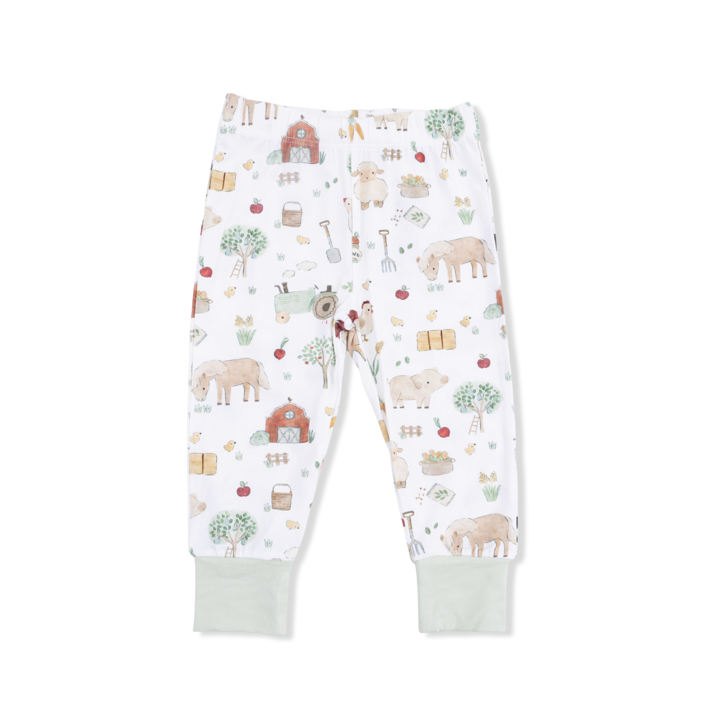 Short Sleeve Loungewear- Cute Farm Animals