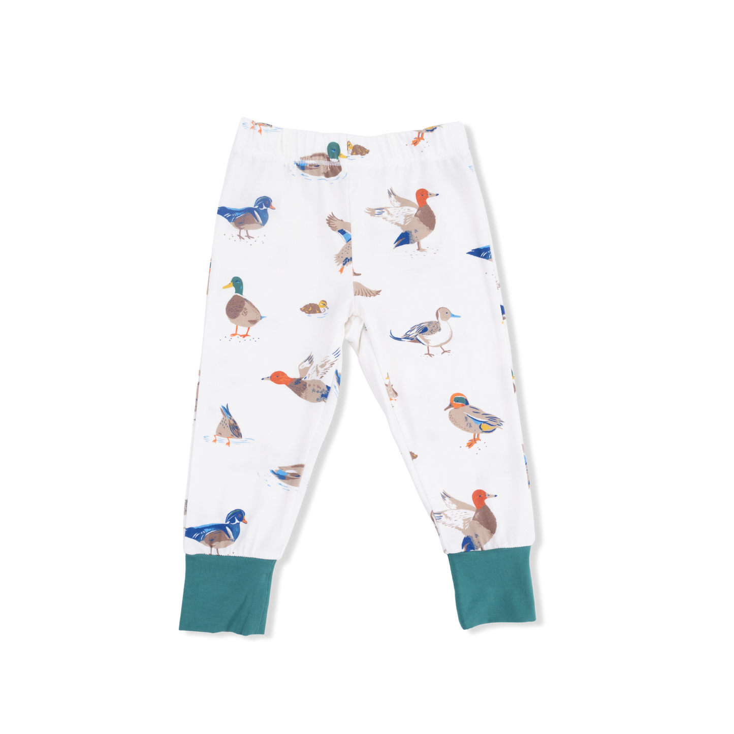 Short Sleeve Loungewear Set-Ducks
