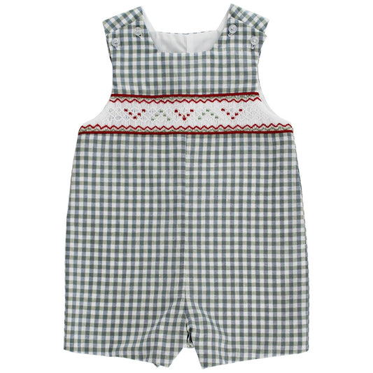 Red Bows on Gingham - John John