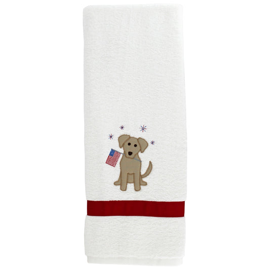 Patriotic Pup - Boys Towel