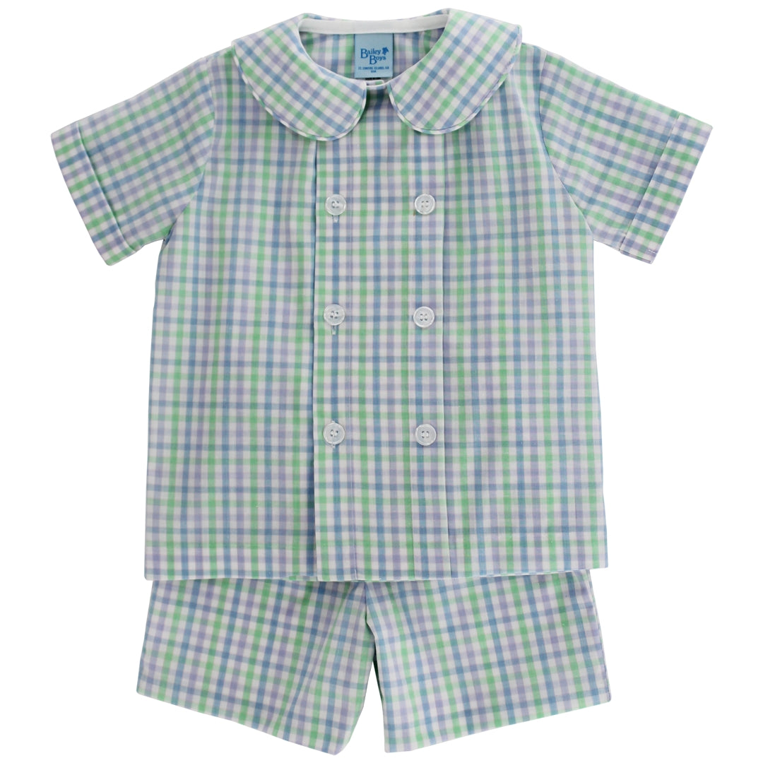 Essex Plaid - Dressy Short Set