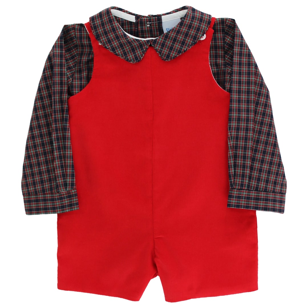 Durham with Christmas Red Cord - John-John with Tab Set