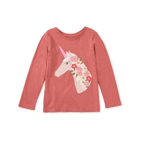 Floral Unicorn Graphic Tee