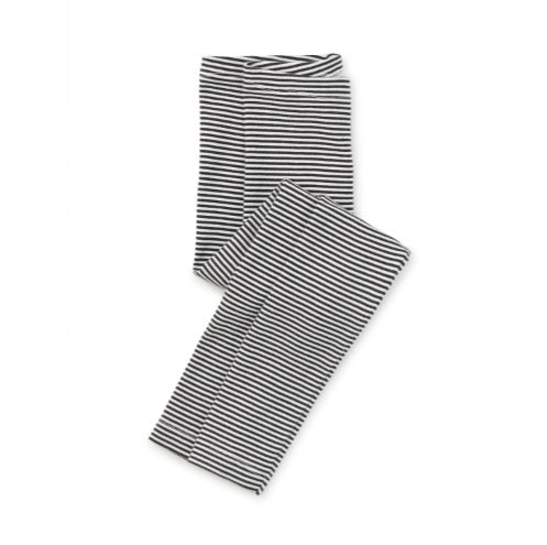 Striped Legging-Jet Black