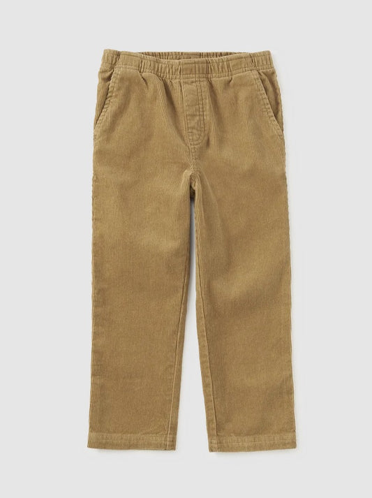 Corduroy Pants-Raw Umber