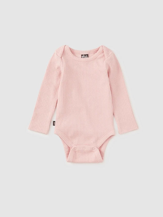 Lap Shoulder Baby Bodysuit-Apple Blossom