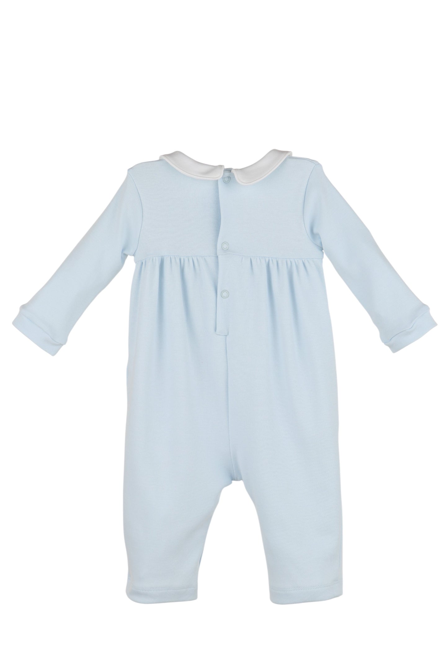 Warm Winter Home Smocked Romper
