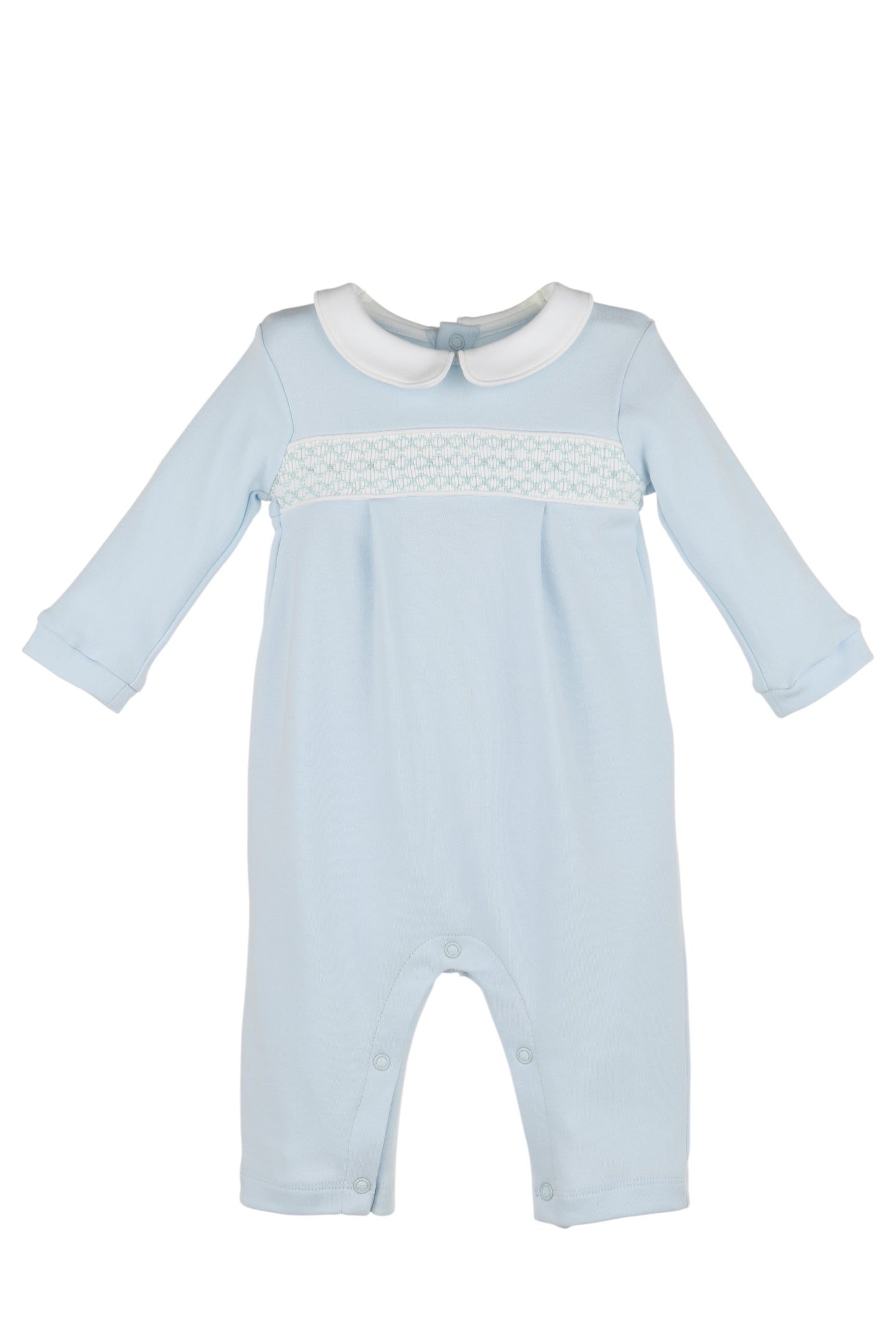 Warm Winter Home Smocked Romper