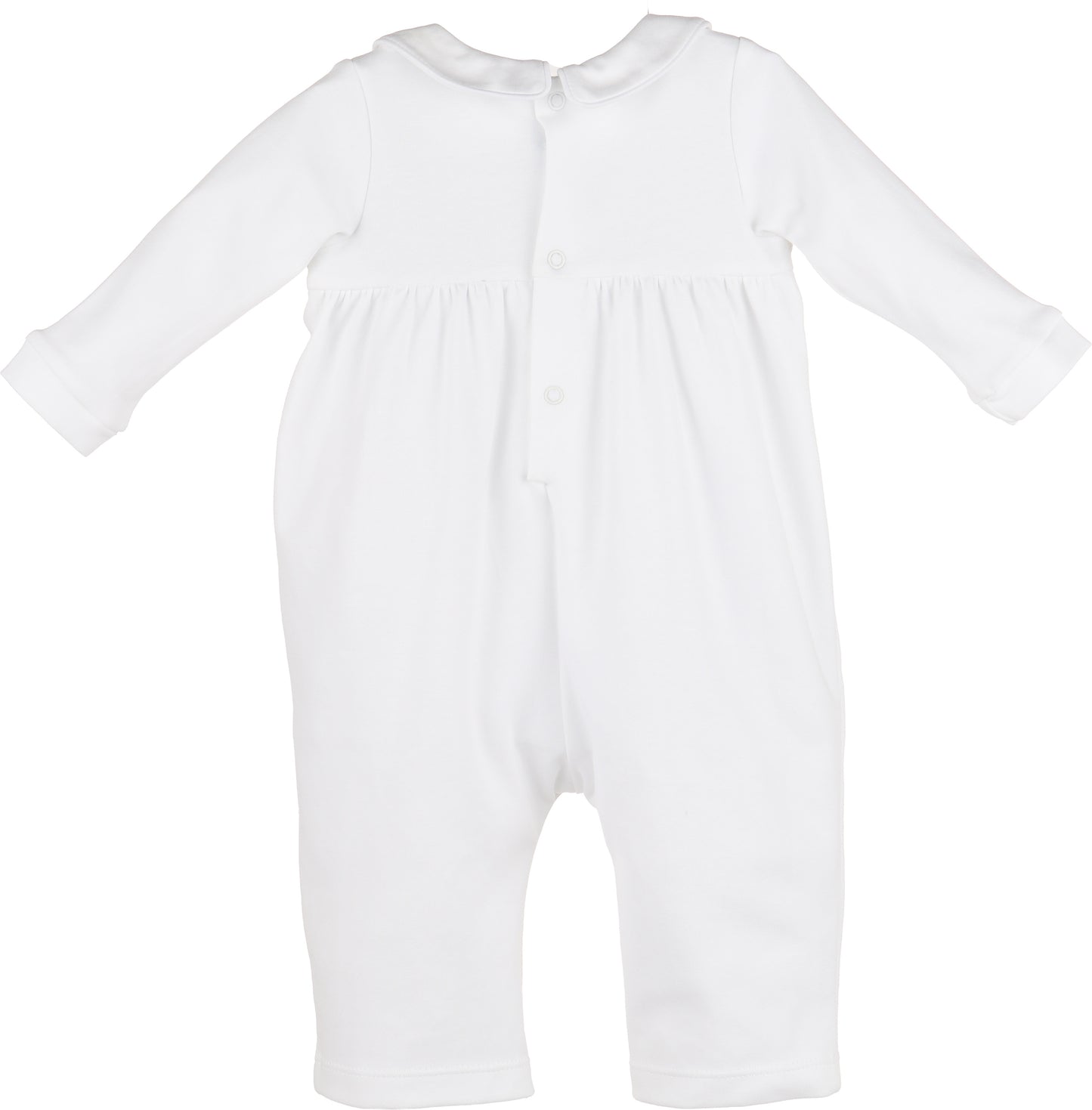 Warm Winter Home Smocked Romper