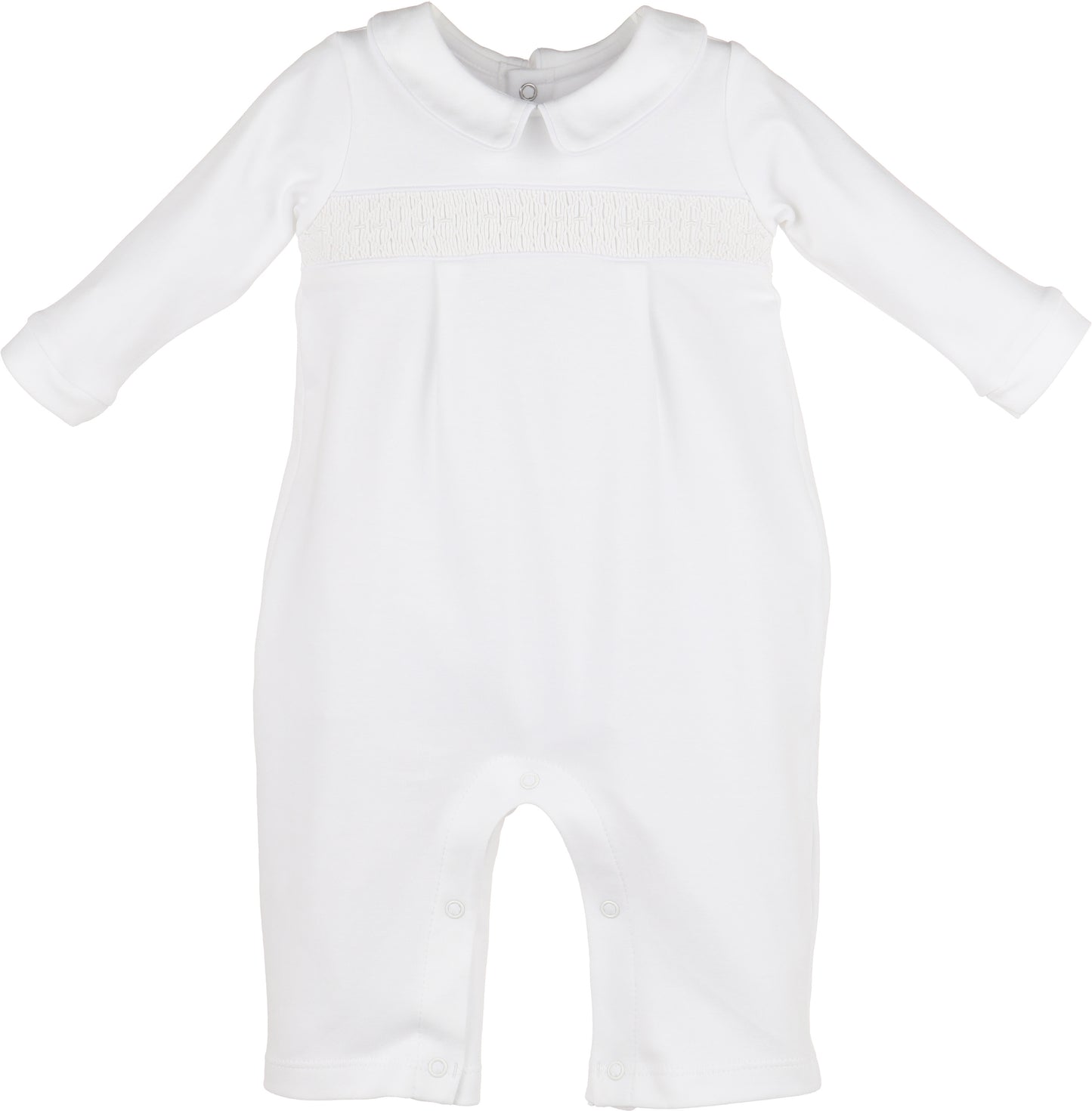 Warm Winter Home Smocked Romper