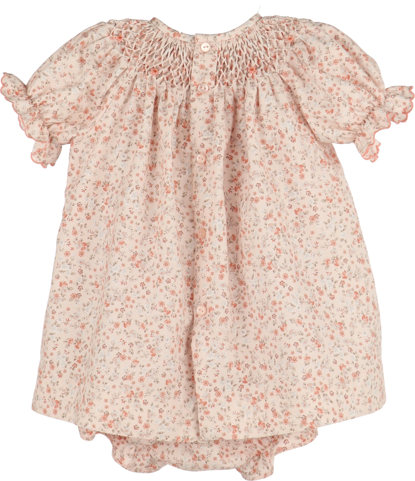 Honeycomb Smocked Bishop