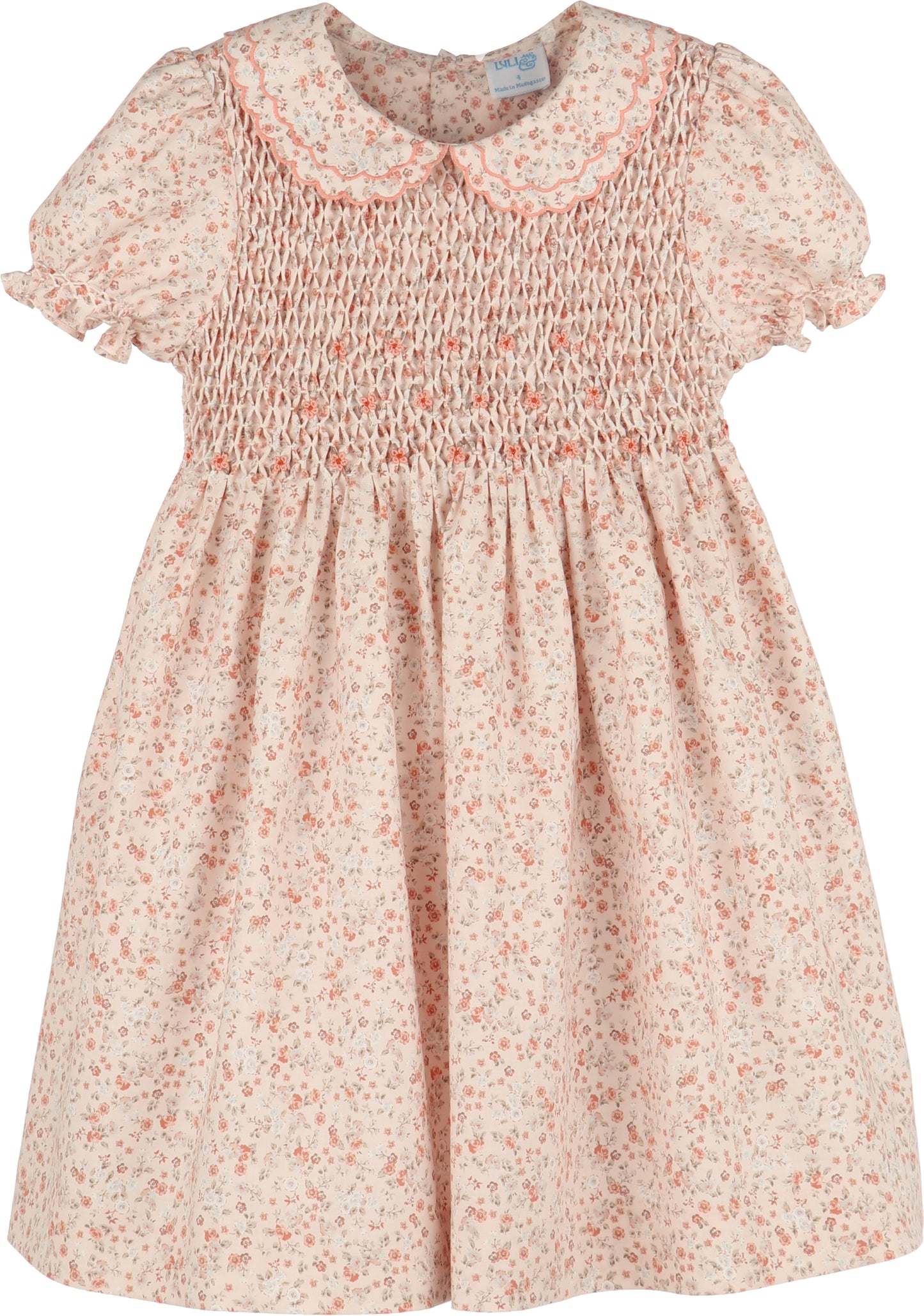 Honeycomb Smocked Dress