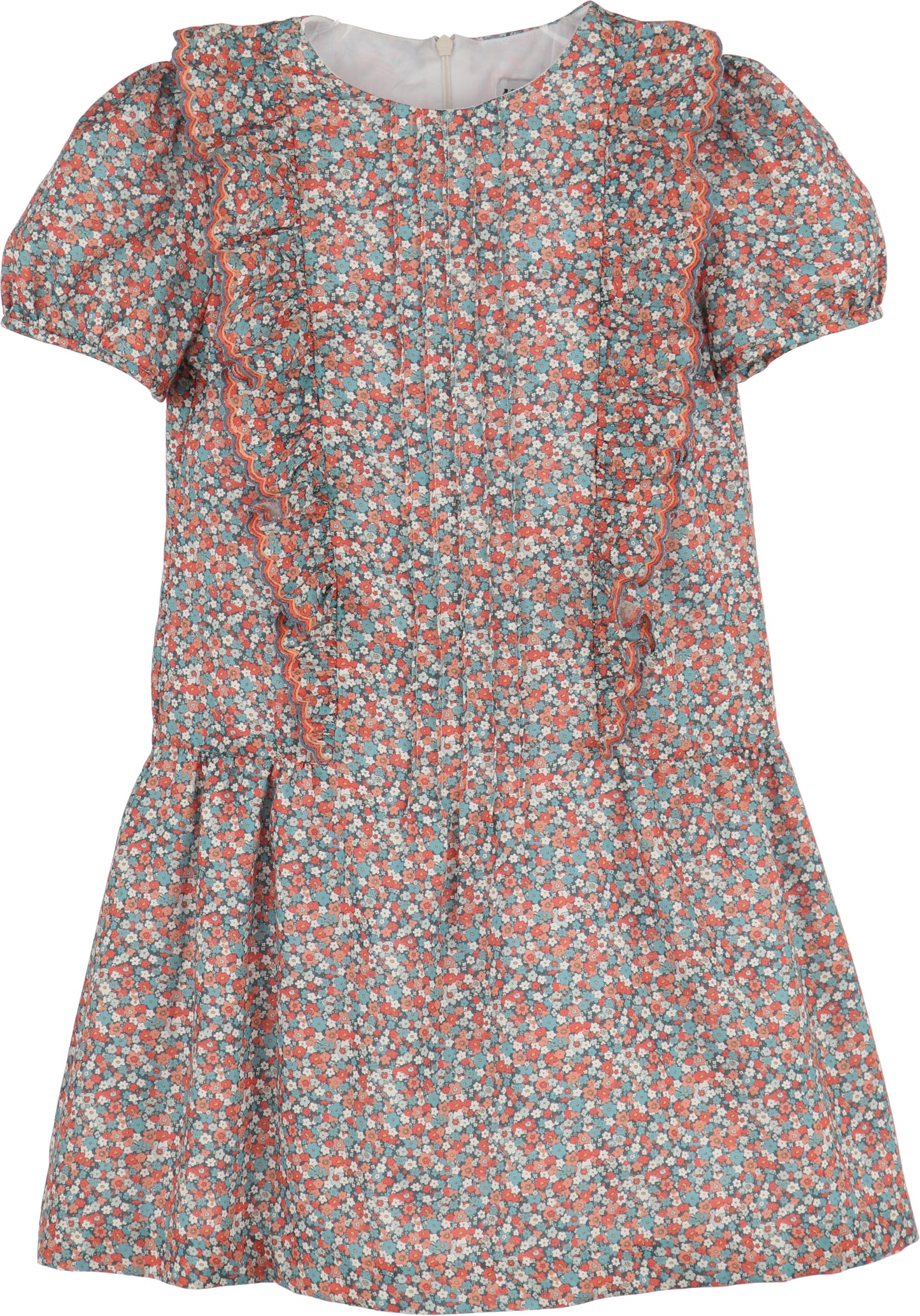 Floral Vintage A-Line Dress