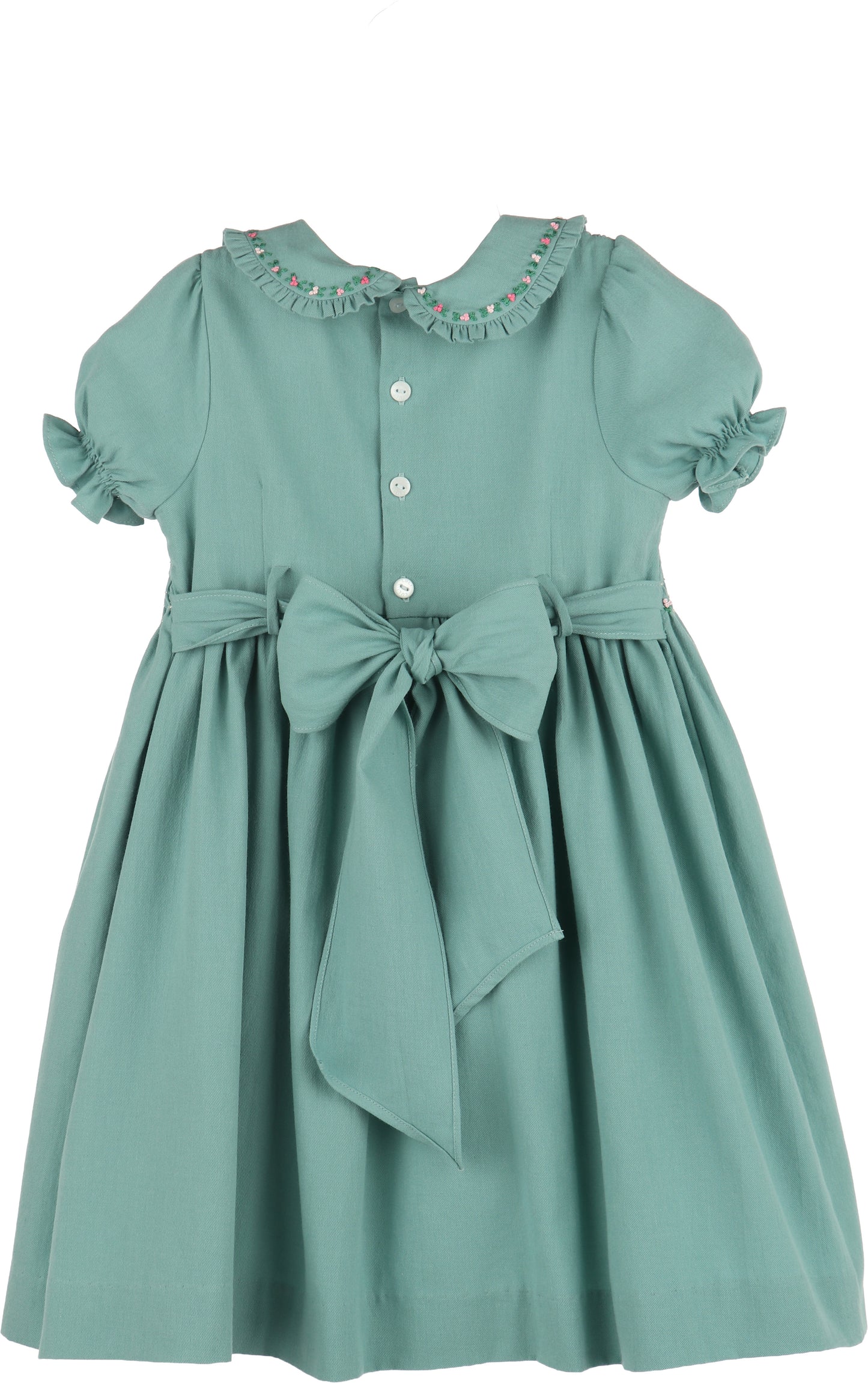 Fall Garden Full Smocked Dress