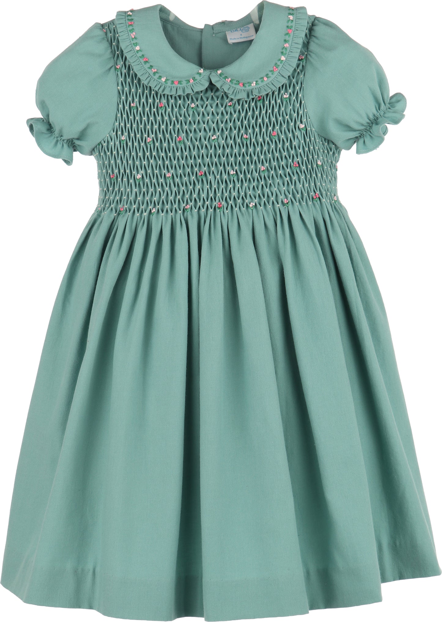Fall Garden Full Smocked Dress