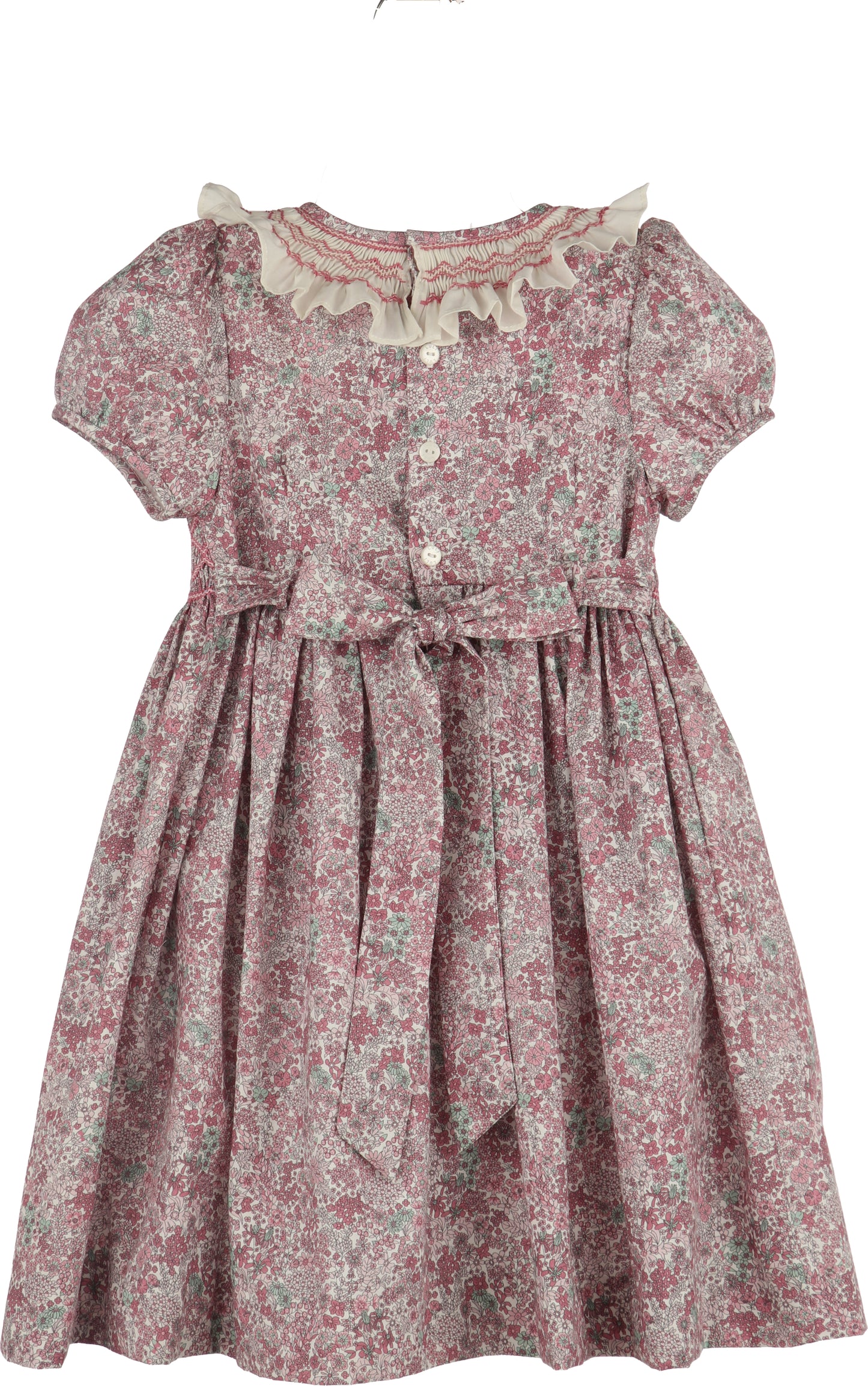 Fall Bloom Collar Dress