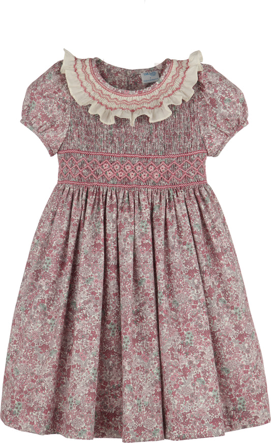 Fall Bloom Collar Dress