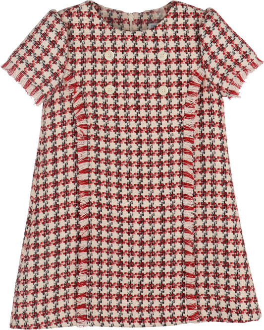 Tweed A-Line Dress