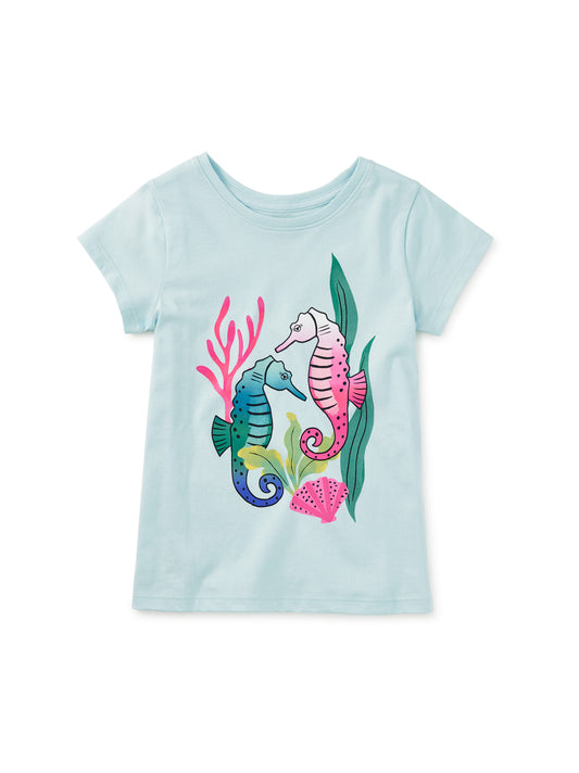 Seahorse Serenade Graphic Tee