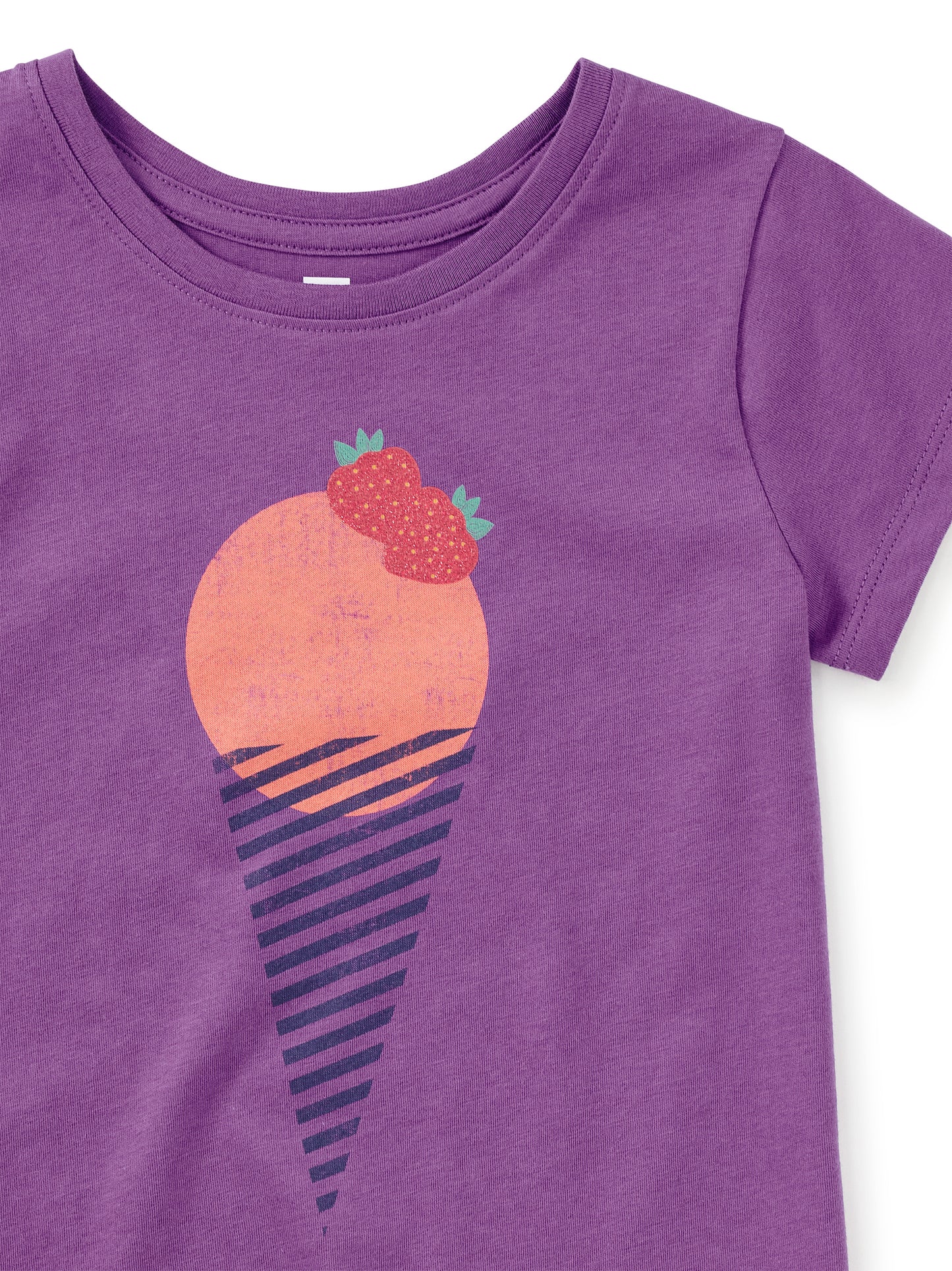 Glitter Strawberry Graphic Tee