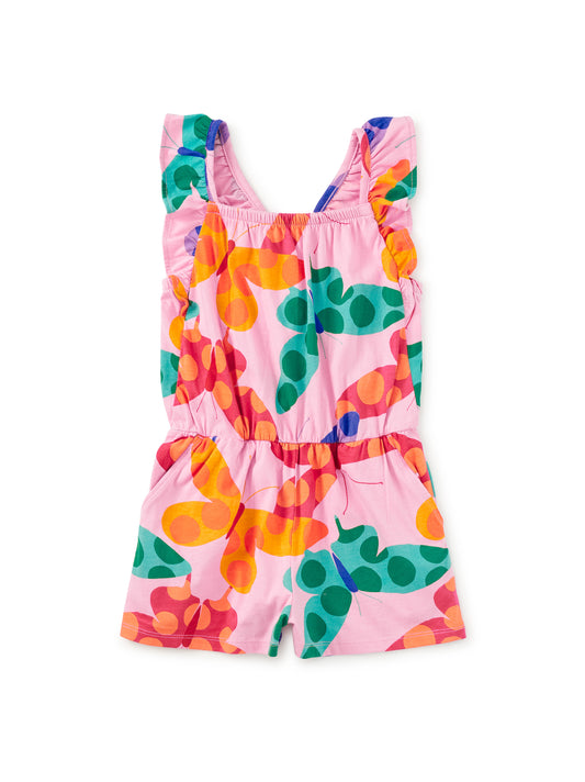 Ruffle Strap Romper