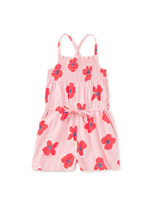 Smocked Strappy Romper