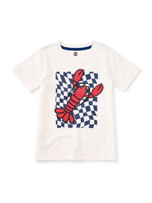 Checkerboard Catch Graphic Tee