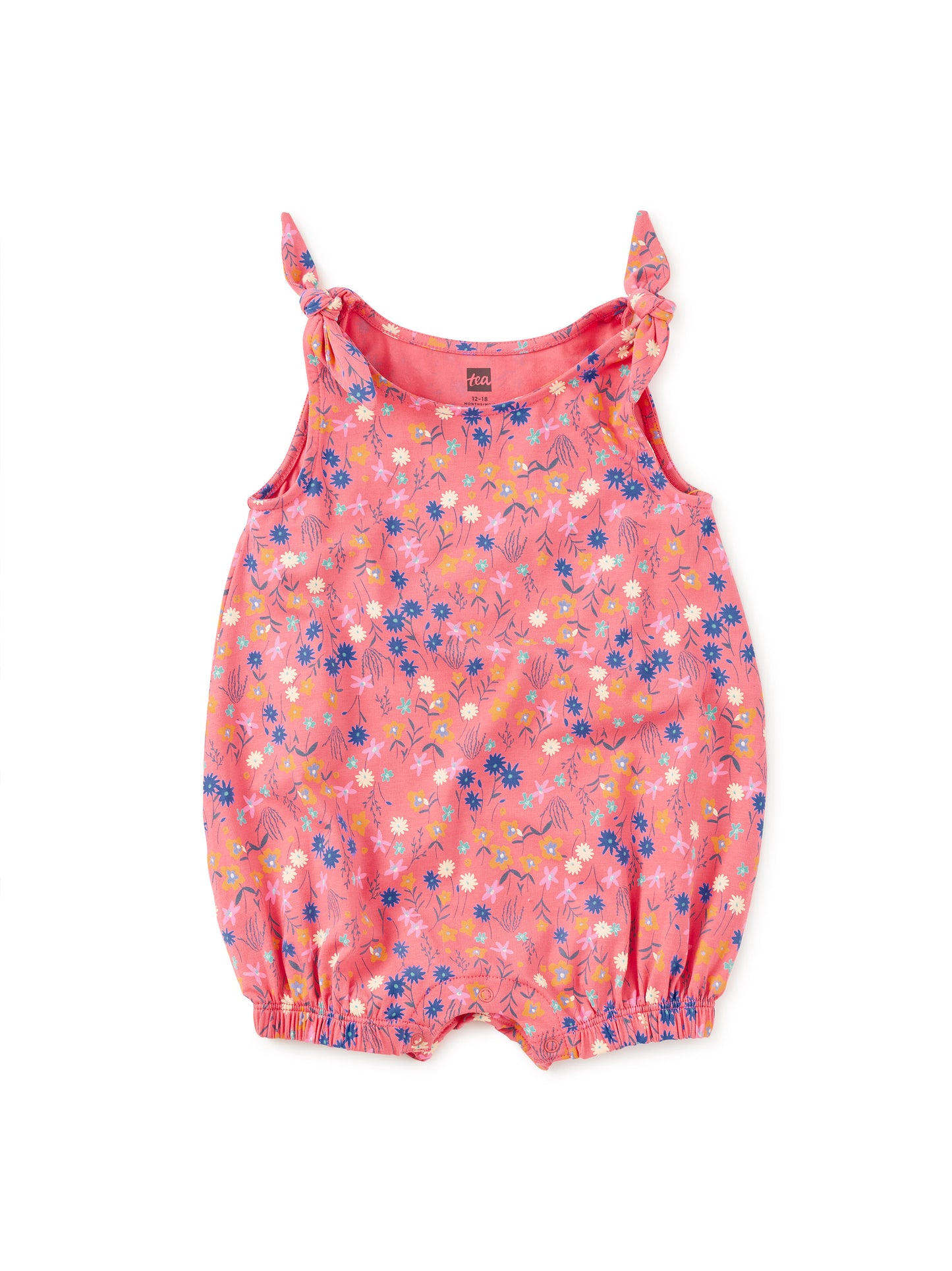 Tie Shoulder Baby Romper