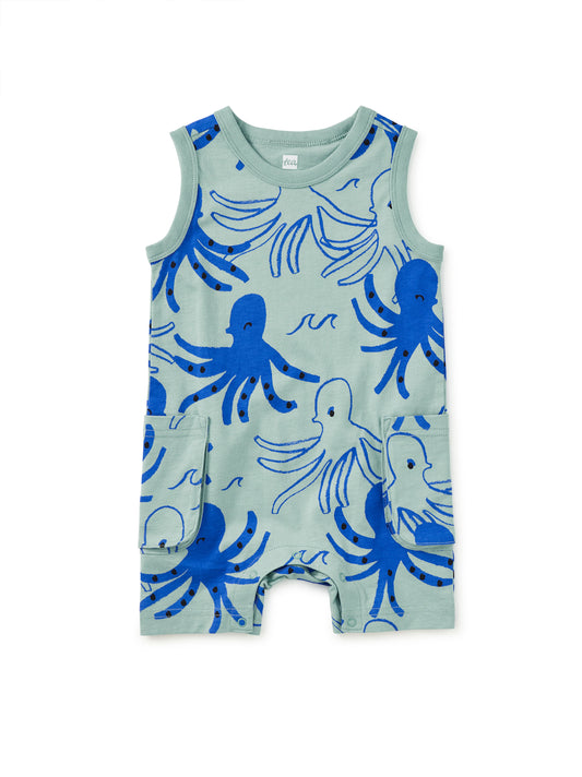 Sleeveless Baby Romper