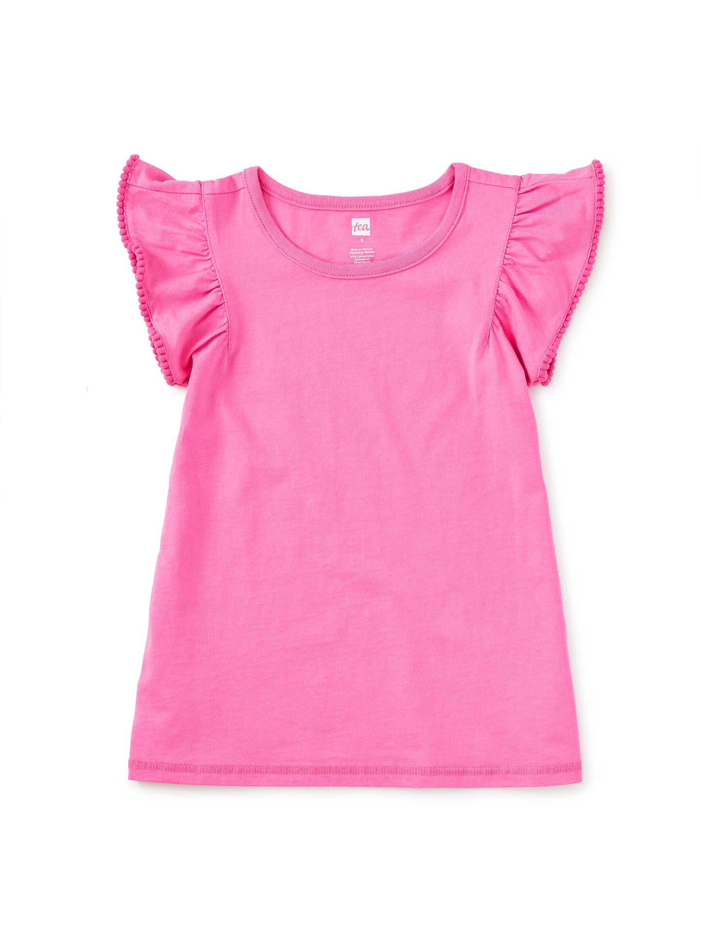 Pom-Pom Flutter Top
