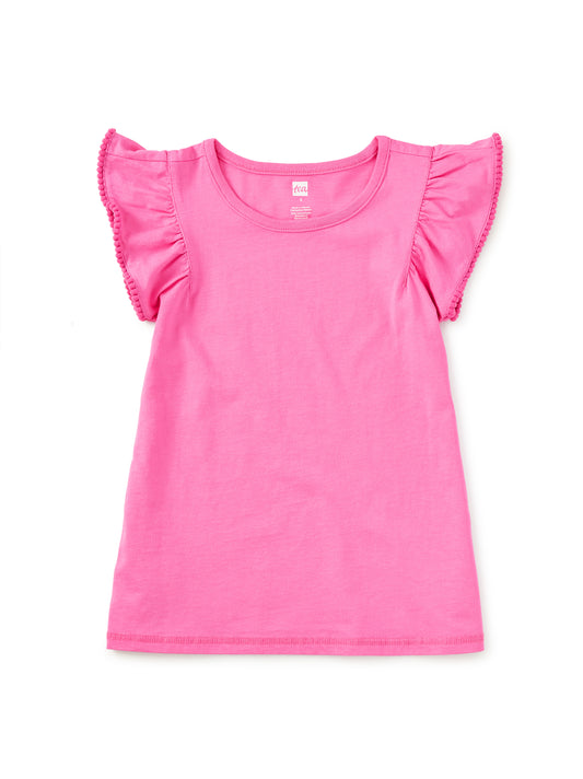 Pom-Pom Flutter Top